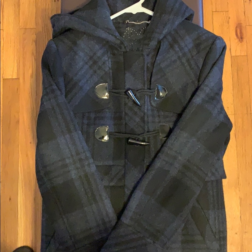Guess Plaid Coat